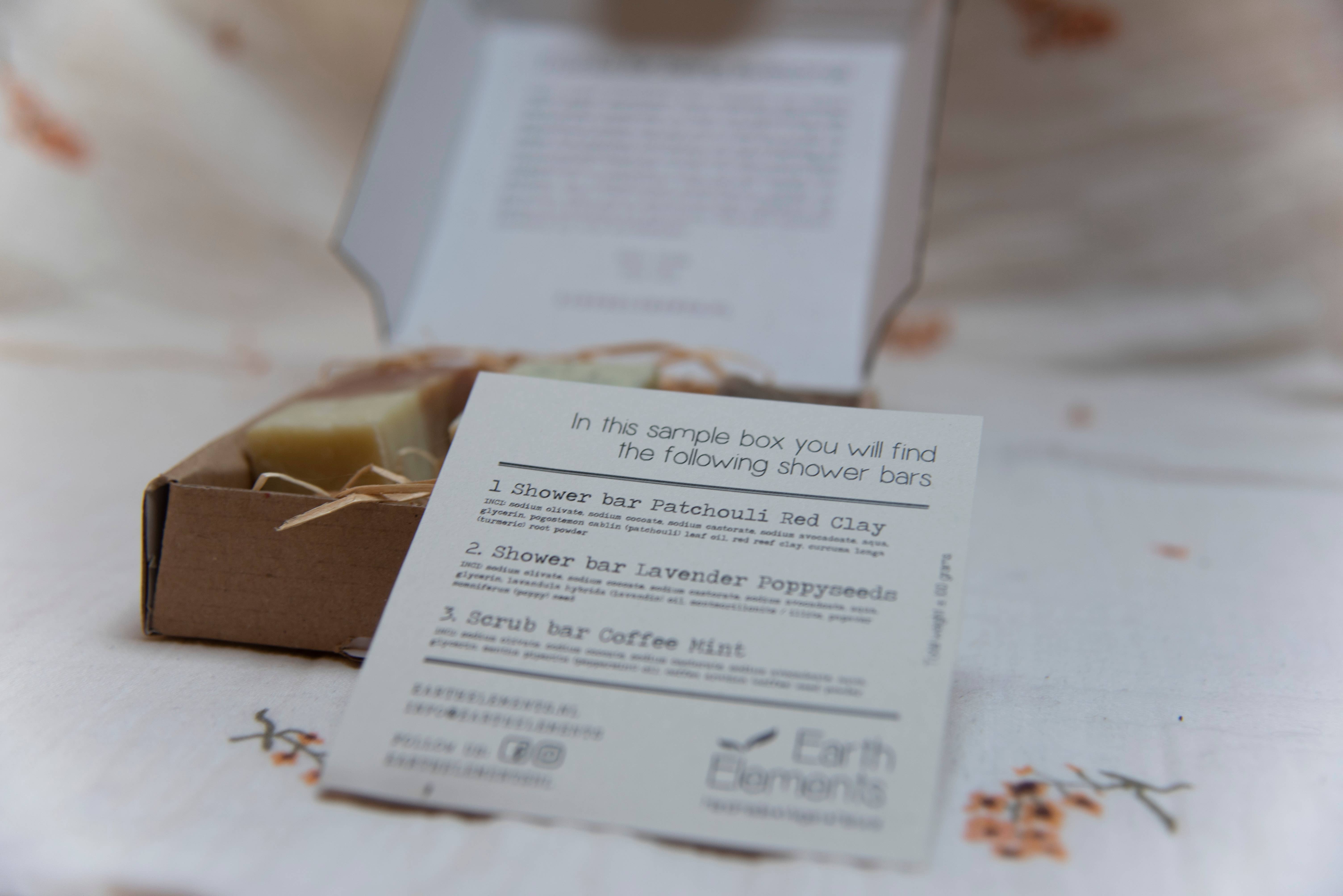 Earth Elements - Wholesale Bar Soap - Sample Box - Soap Bars - Handmade, Natural, Vegan1