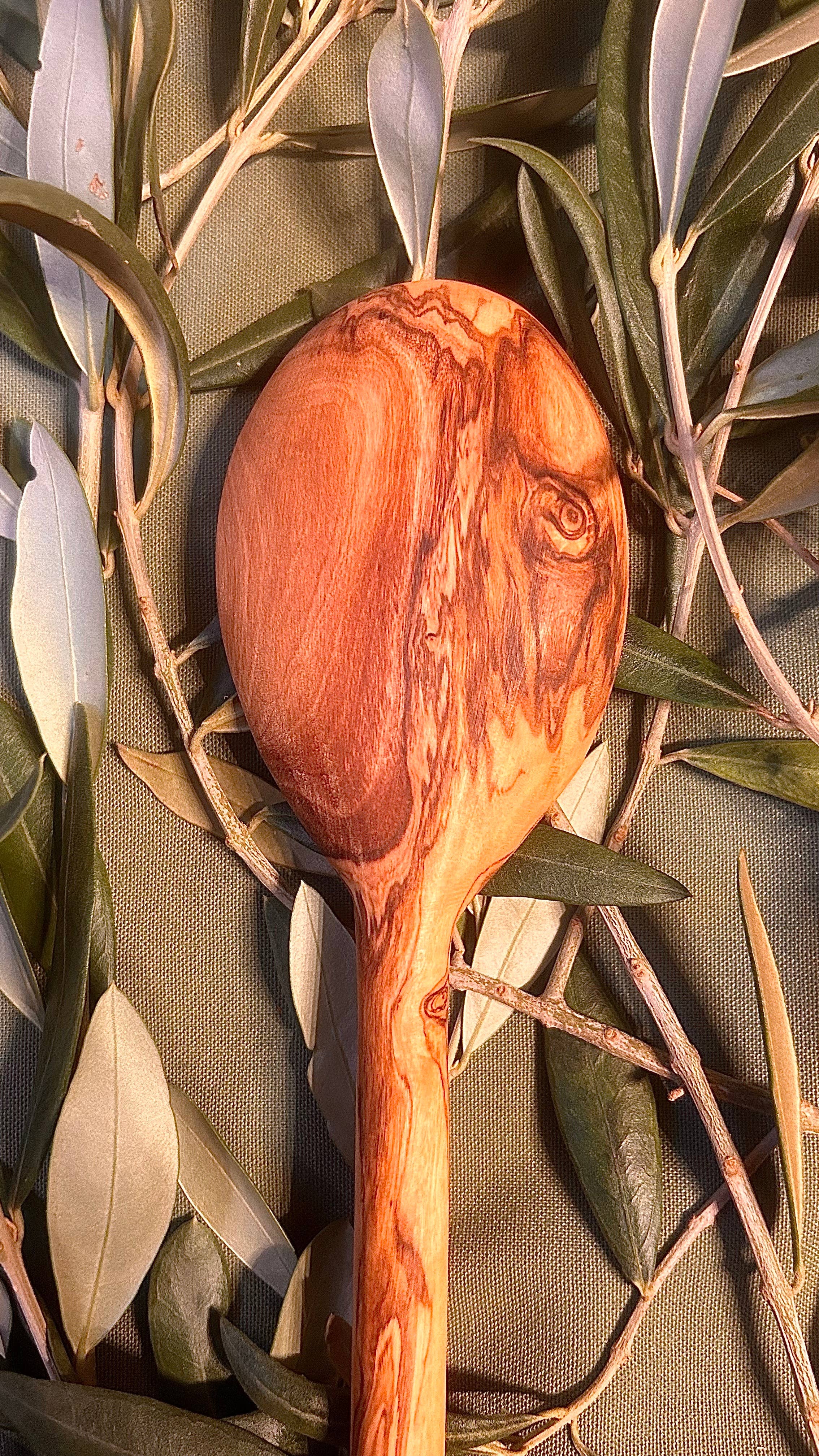 ZINE & LYNE - Wholesale Kitchen Spoon - Long olive wood spoon7
