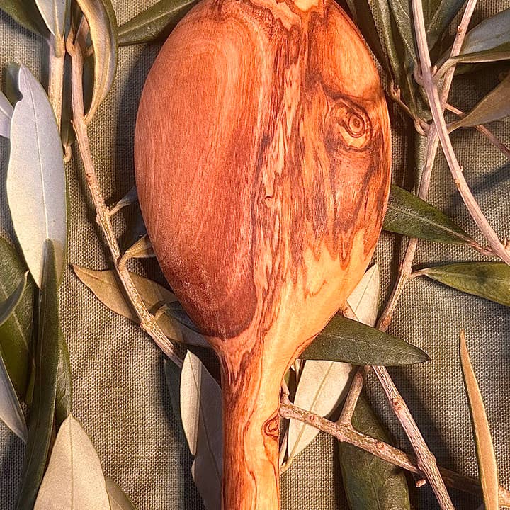 ZINE & LYNE - Wholesale Kitchen Spoon - Long olive wood spoon7