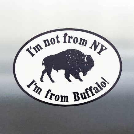 I'm Not From NY I'm From Buffalo Magnet for wholesale by The Pink Dandelion, LLC