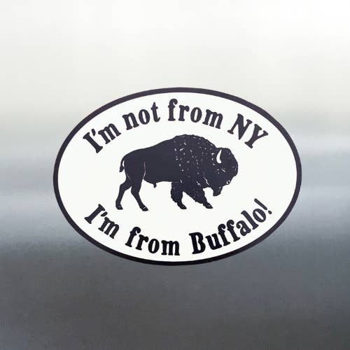 I'm Not From NY I'm From Buffalo Magnet for wholesale by The Pink Dandelion, LLC