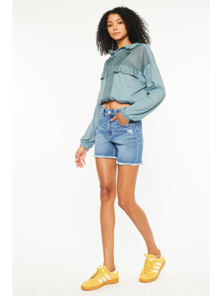 MEDIUM OPEN PACK HIGH RISE SHORTS-KC9430M for wholesale on Faire