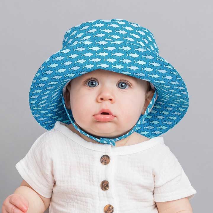 Huggalugs - Wholesale Bucket Hat - Kids - Shark UPF 25+ Bucket Hat Baby & Toddler SALE1