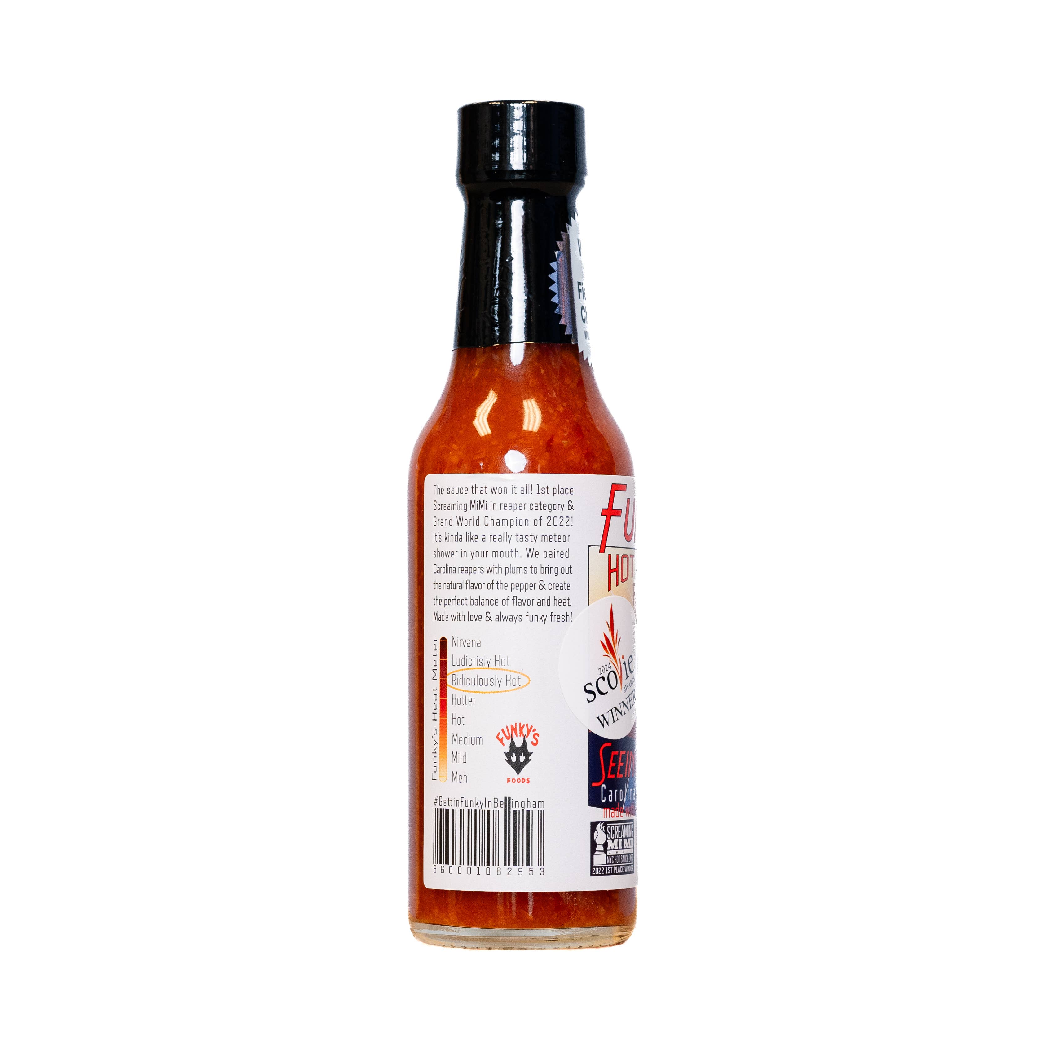 Funky's Hot Sauce Factory - Wholesale Hot Sauce - Seeing Stars (Ridiculously Hot)2