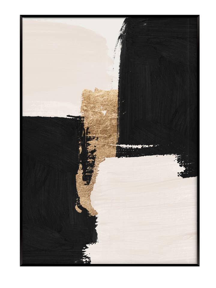 Abstract Gold Dust Print for wholesale by Akua Home