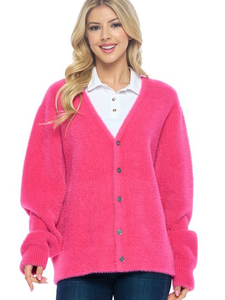 Cardigan Fuzzy Marisol per la vendita all'ingrosso da parte di ARYEH