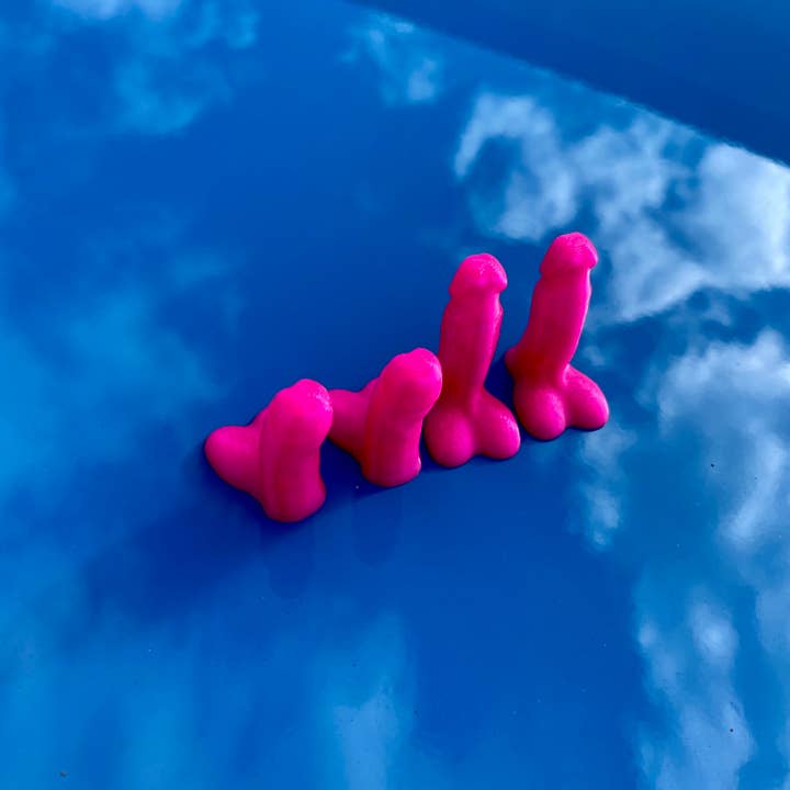 Rosa ROSA NEÓN INTENSO! Tapones Penis Dick Valve de venta al por mayor en Faire3