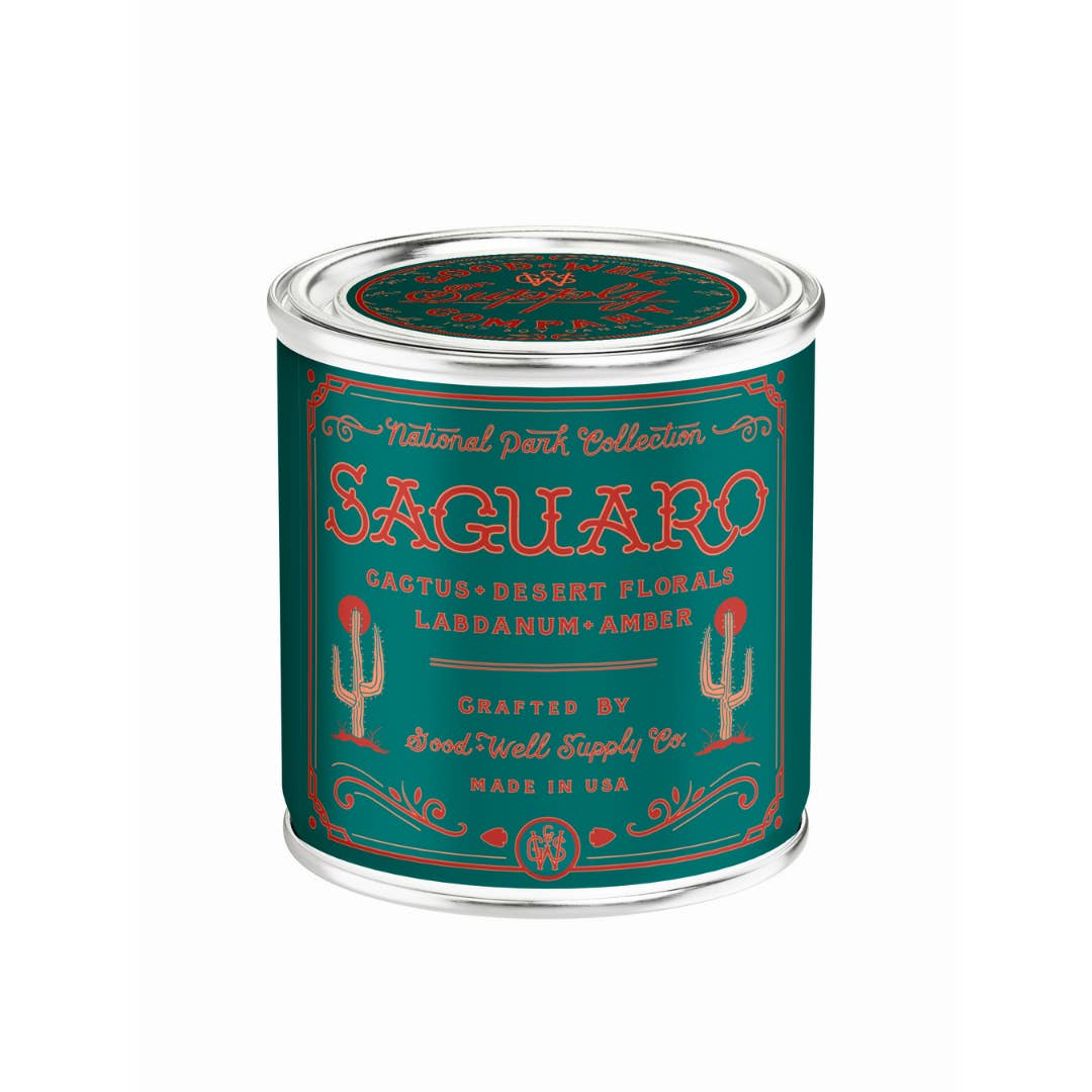 Good & Well Supply Co. - Wholesale Jar/Filled Candle - Saguaro National Park Candle