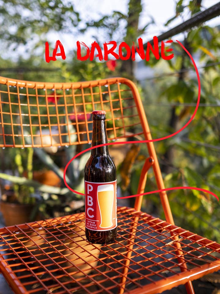 Damn Cévennes amber IPA beer 50 Cl bottle for wholesale by PBC Brasserie cévenole