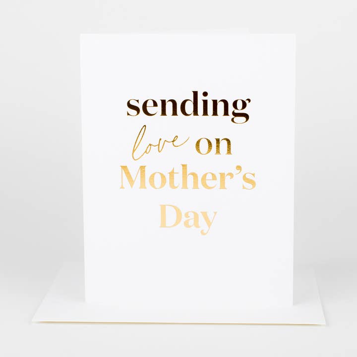 Wrinkle & Crease Paper Products - Vente Carte pour la fête des Mères - Envoyer de l'amour pour la fête des mères0