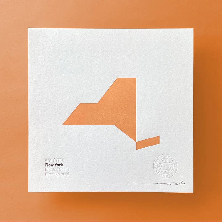 Forme unite d'America - Ny per la vendita all'ingrosso da parte di No Plan Press