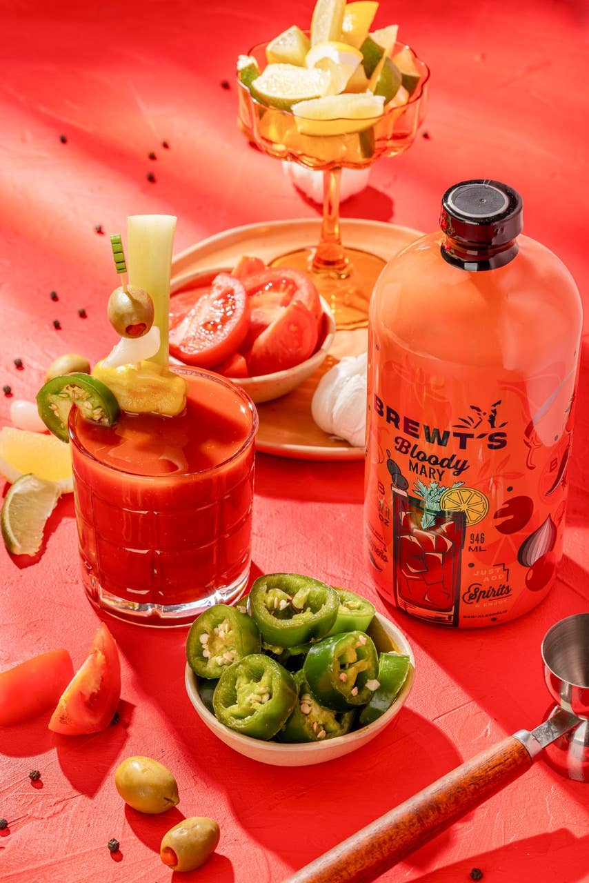 Brewt's - Vente Mélange/sirop pour cocktails - Bloody Mary | Tout naturel - Mélangeur à cocktail 32 oz2