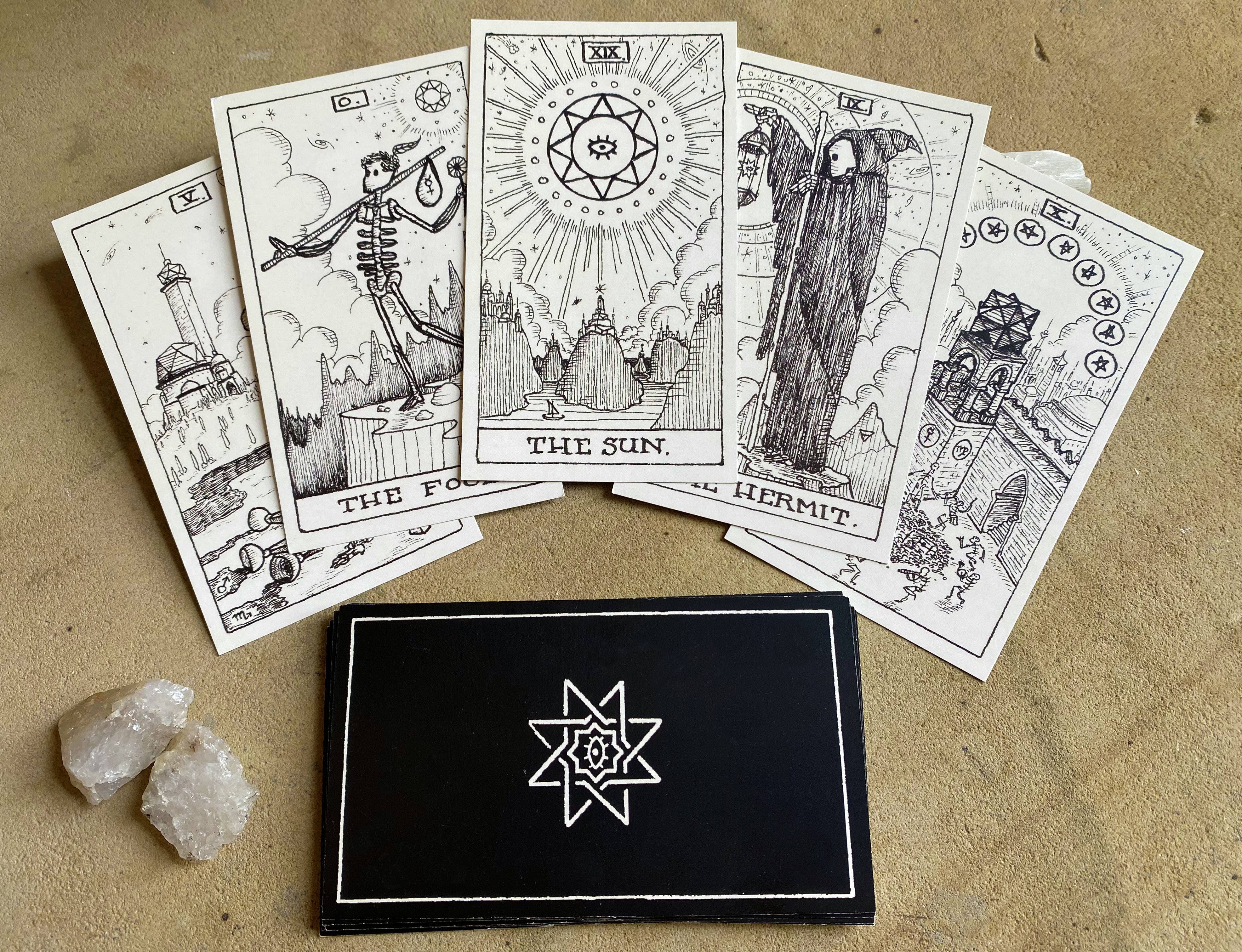 Cryptocartography - Wholesale Tarot Cards - Tarot Obscura1
