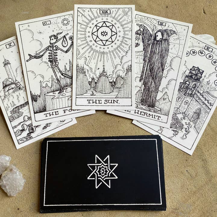 Cryptocartography - Wholesale Tarot Cards - Tarot Obscura1