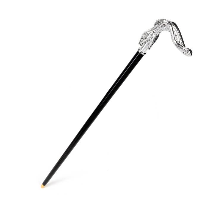Eleganter Gehstock mit silberplattiertem Schlangengriff aus 925er Silber für den Großhandel von Walking Sticks/Utile4