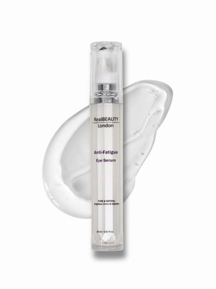 Anti-Fatigue Eye Serum with Eye Roller for wholesale by Real Beauty London