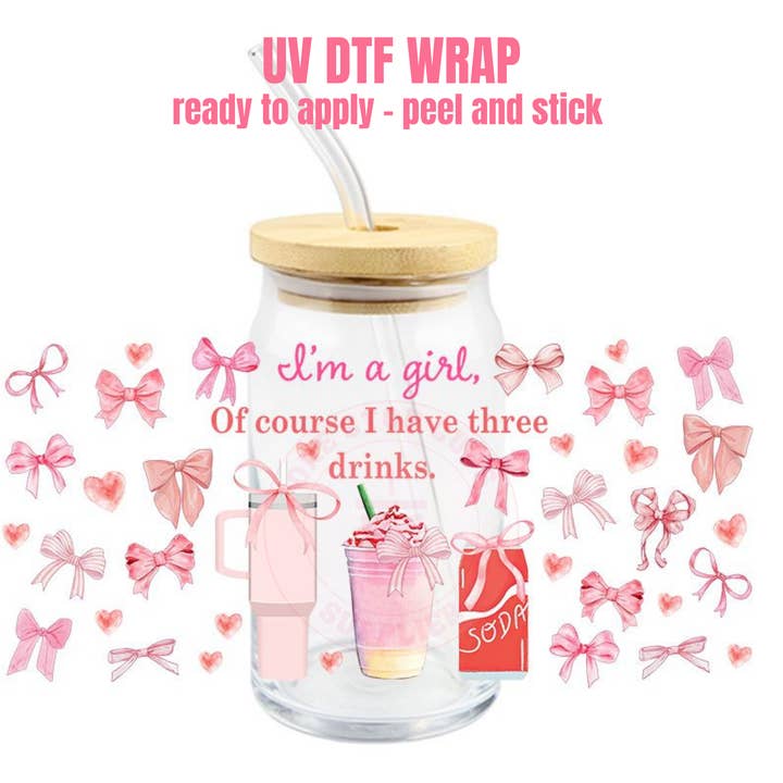 UV DTF CUP WRAP F #248 for wholesale by One Stop Cups