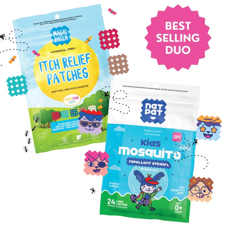 NATPAT Bestseller Bundle - BuzzPatch & MagicPatch Stickers for wholesale by NATPAT