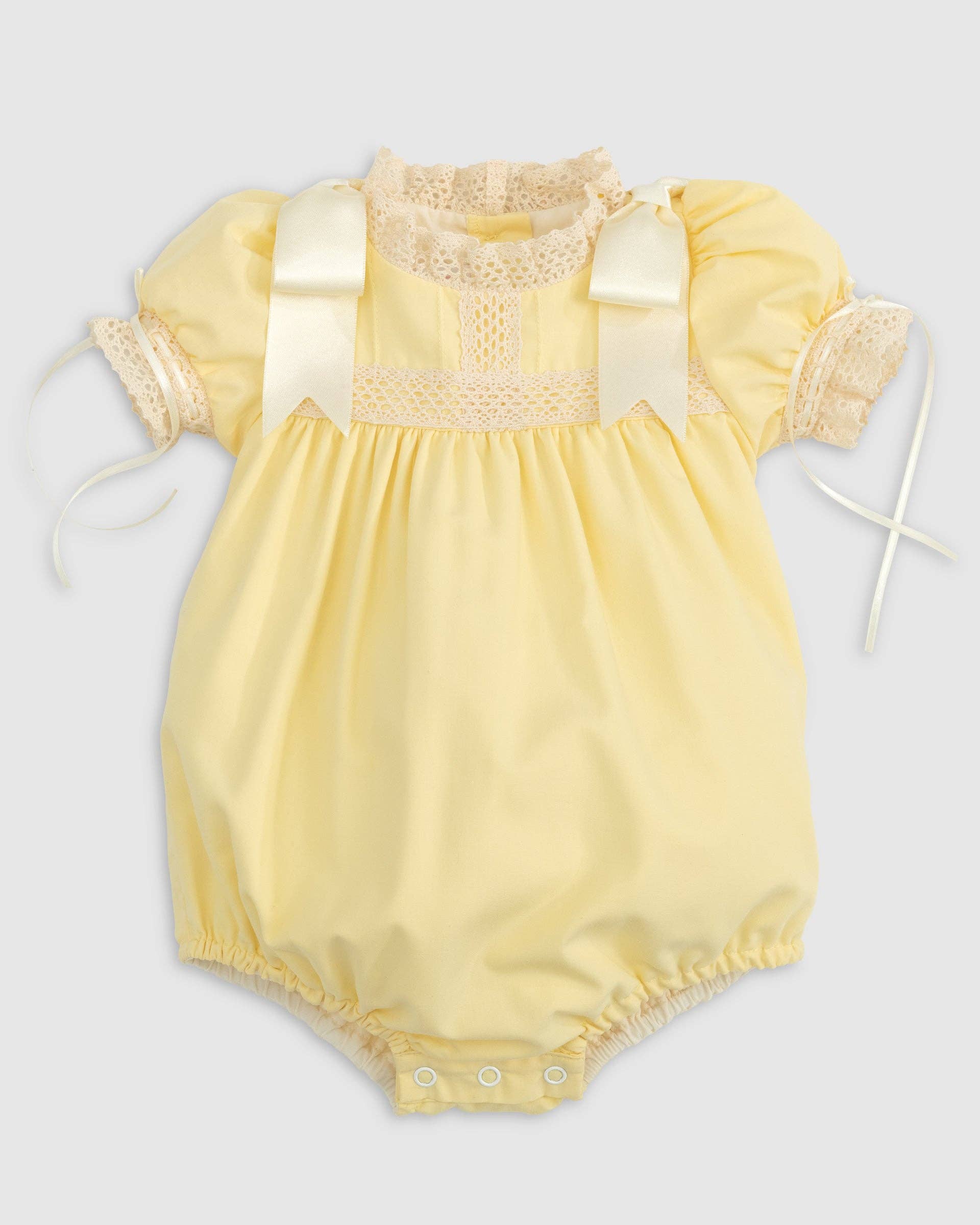 Posh Pickle - Wholesale Bodysuit (Non-Footed) - Baby - Bristol Yellow Heirloom Bubble9