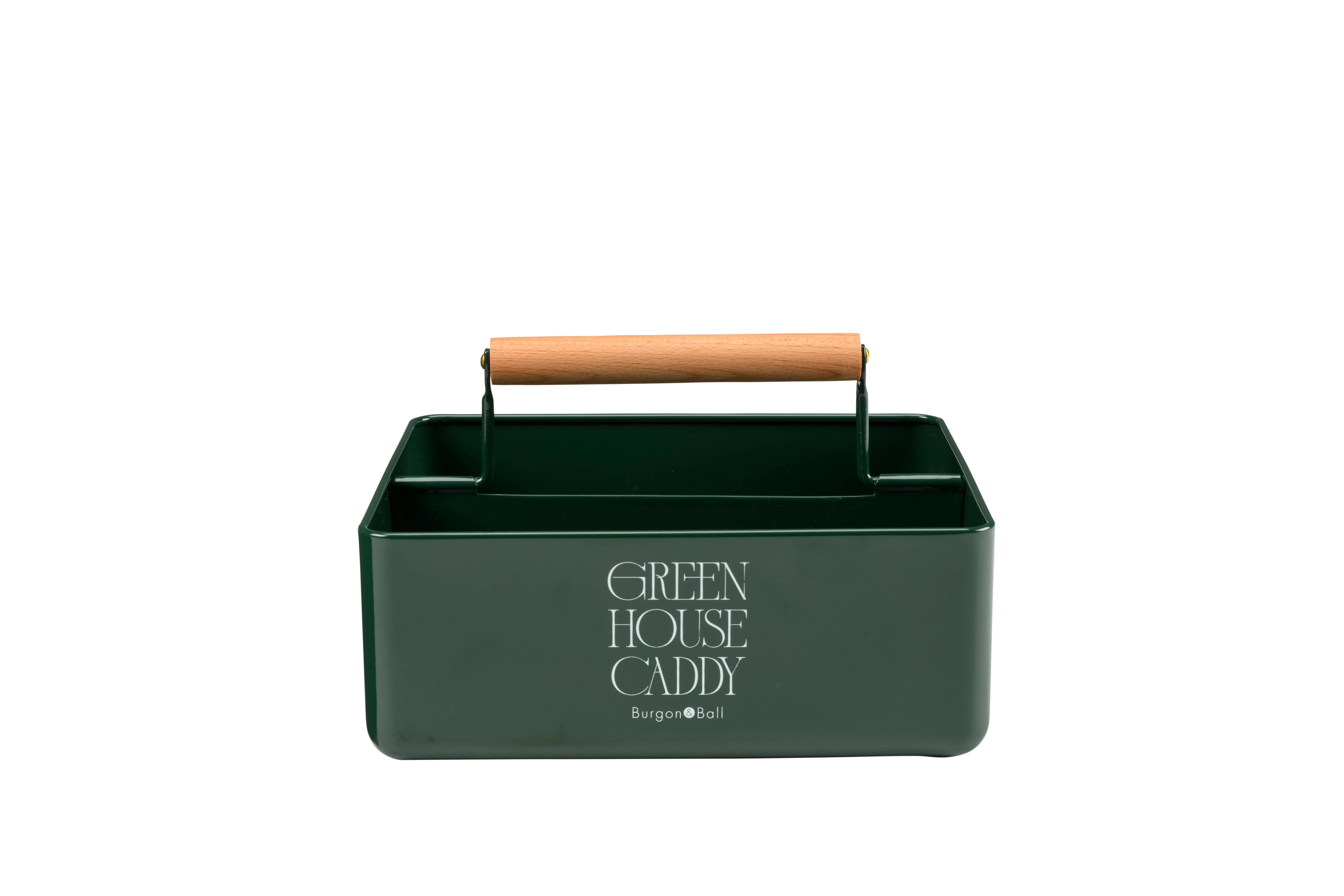 Burgon and Ball – wholesale Garden tool – NEW Greenhouse Caddy - Heritage Green FSC 100%1