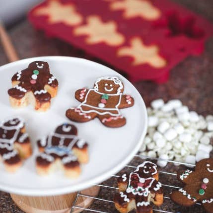 Handstand Kitchen - Wholesale Cookie Cutter - Gingerbread Man Baking Set – Mold, Spatula & Cookie Cutter5