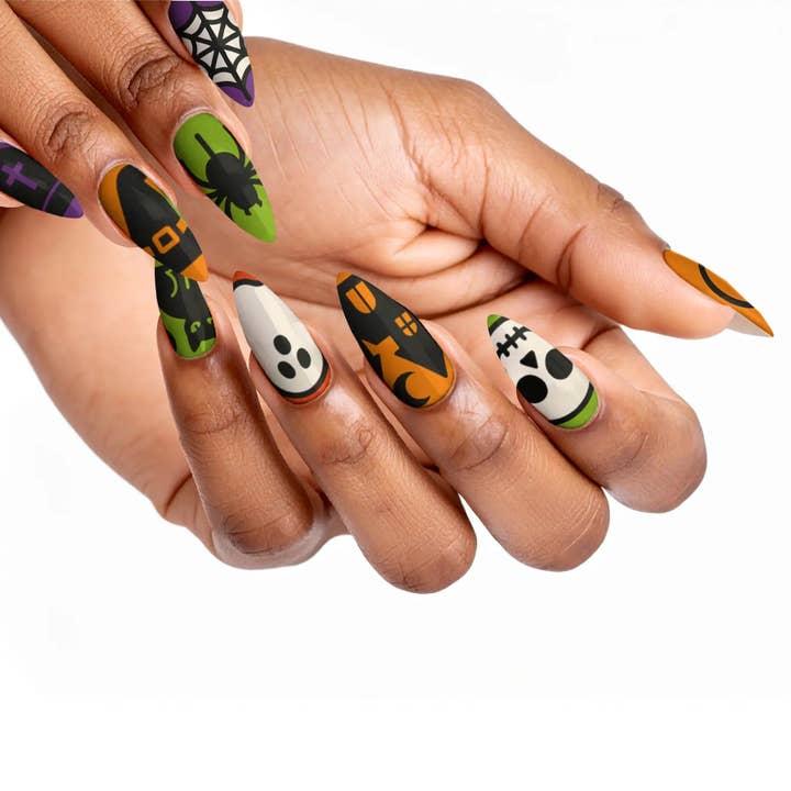 FYNE BODY - Wholesale Press-on/fake nails - Ghoul Glow Halloween Press-On Nails51