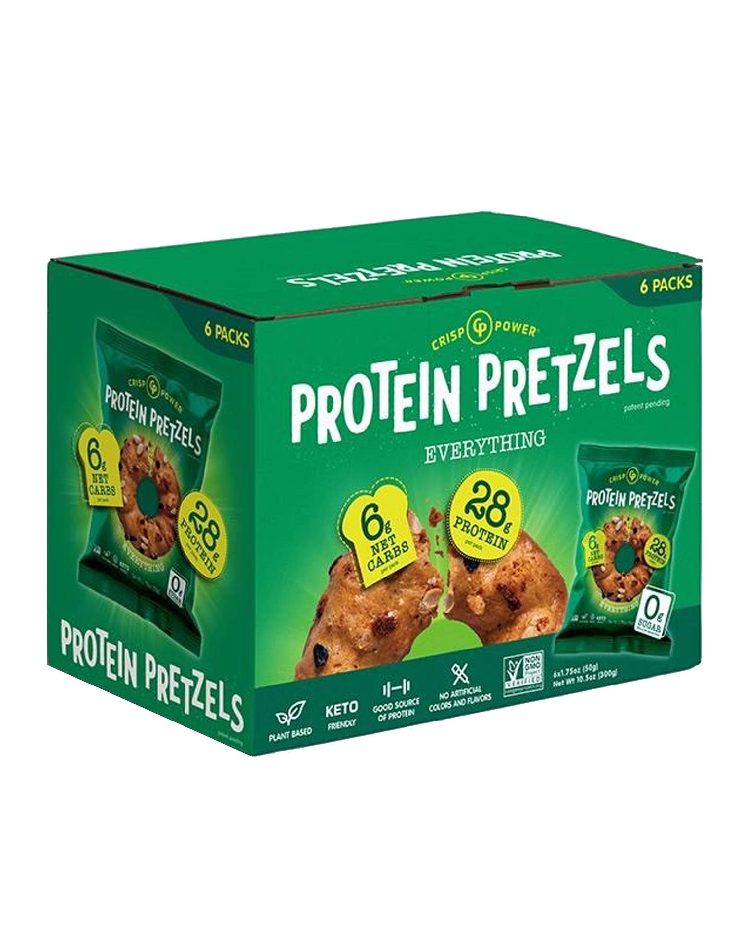 Crisp Power - Wholesale Pretzels - Protein Pretzel Everything0