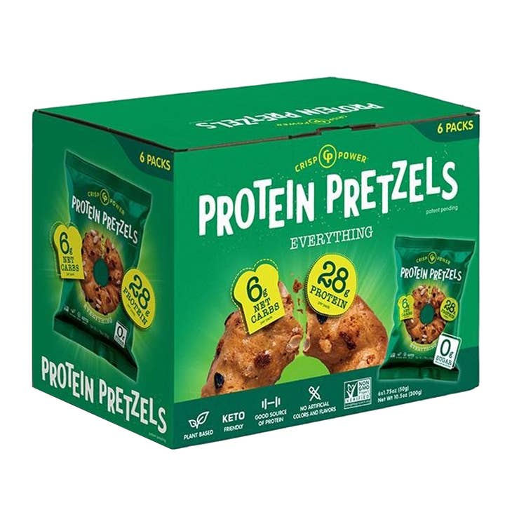 Crisp Power - Wholesale Pretzels - Protein Pretzel Everything0