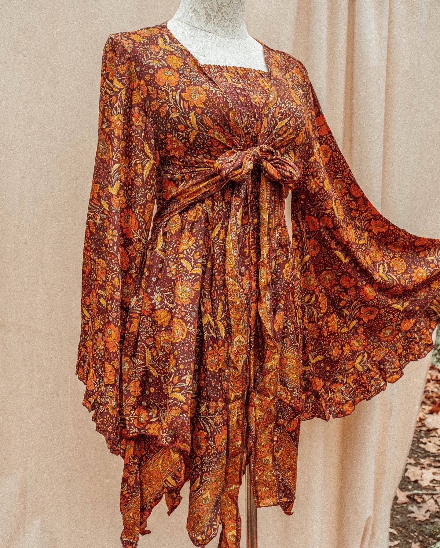 Gardenbelle Shop - Wholesale Dress - Women's - Hippie Bohemian Fairy Dress, Elastic Fairy Skirt1