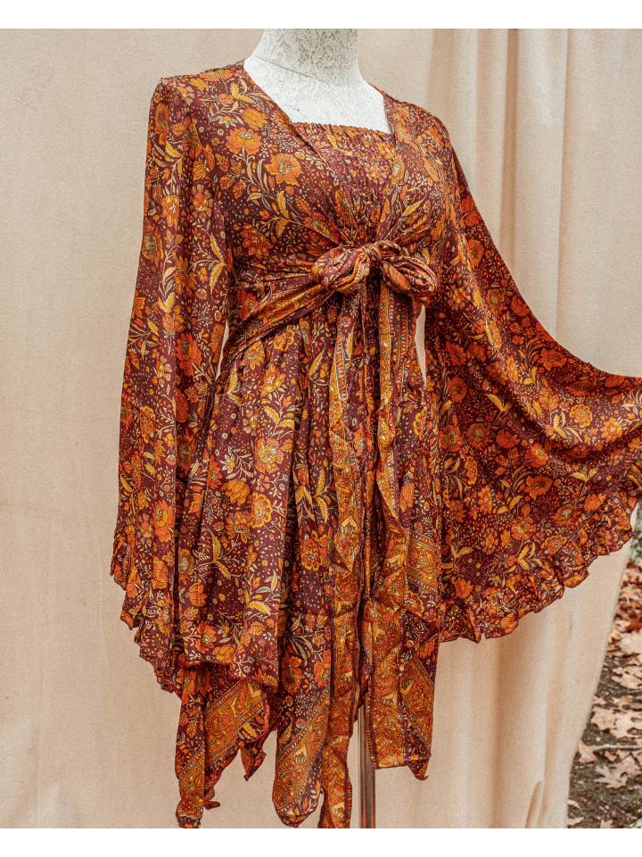 Gardenbelle Shop - Wholesale Dress - Women's - Hippie Bohemian Fairy Dress, Elastic Fairy Skirt1