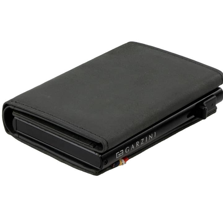 Portefeuille Trifold en Métal Garzini avec Poche à Monnaie RFID pour la vente par GARZINI