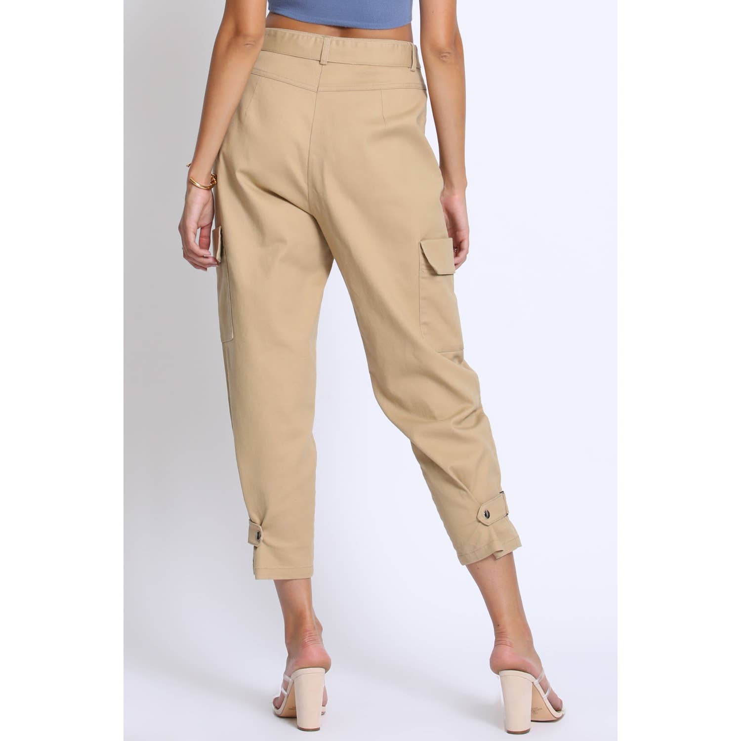 Sans Souci - Wholesale Pants - Women's - CROPPED CARGO PANTS6