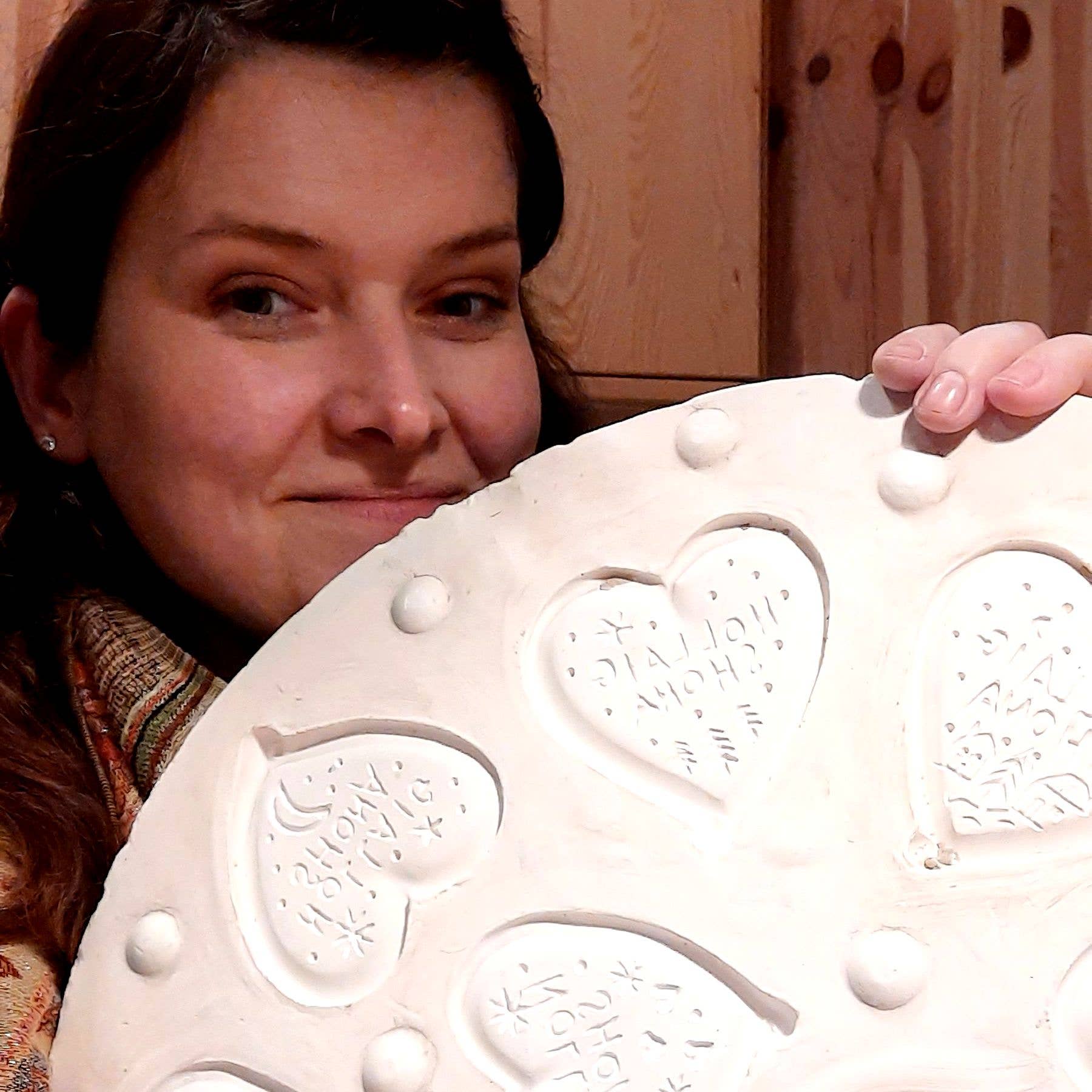 The Mood Designs Ceramics Limited - Vente Objets de décoration - Ornement céramique en forme de cœur « Nollaig Shona » fait main en Irlande11