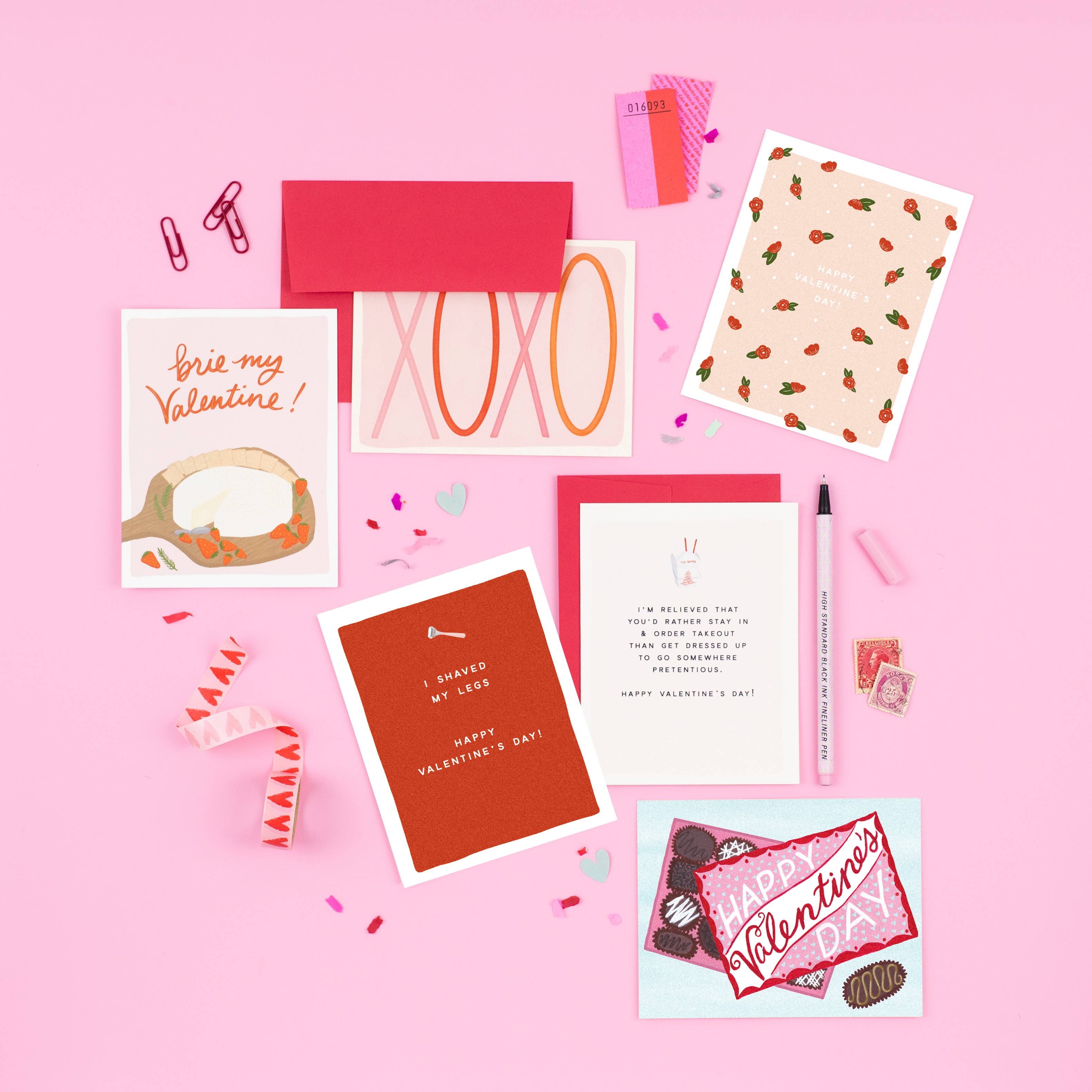 Slightly Stationery - Wholesale Valentine's Day Card - Valentine's Truffle Box Card | Valentine’s Day Chocolates Ca1