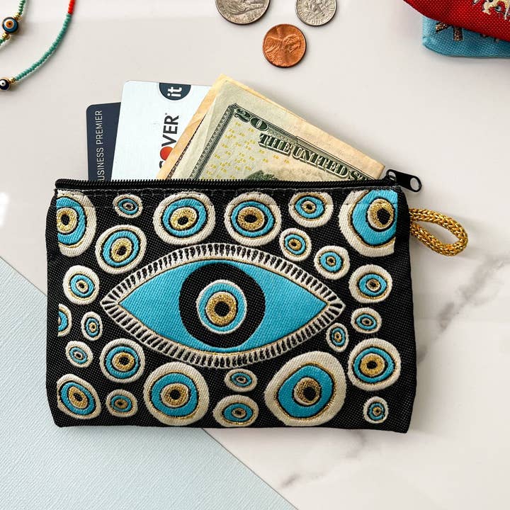 Umays Boho - Wholesale Coin Purse - Women's - Evil Eye Pouch, Boho Coin Purse, Handmade Coin Purse0