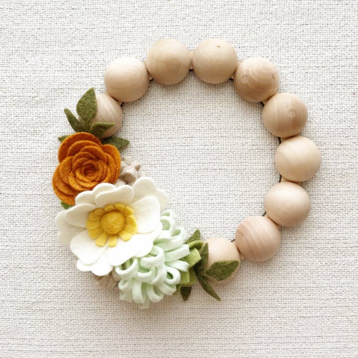 Heartgrooves Handmade - Wholesale DIY Craft Kit - Mini Felt Flower Craft Kit | Autumn Succulent5