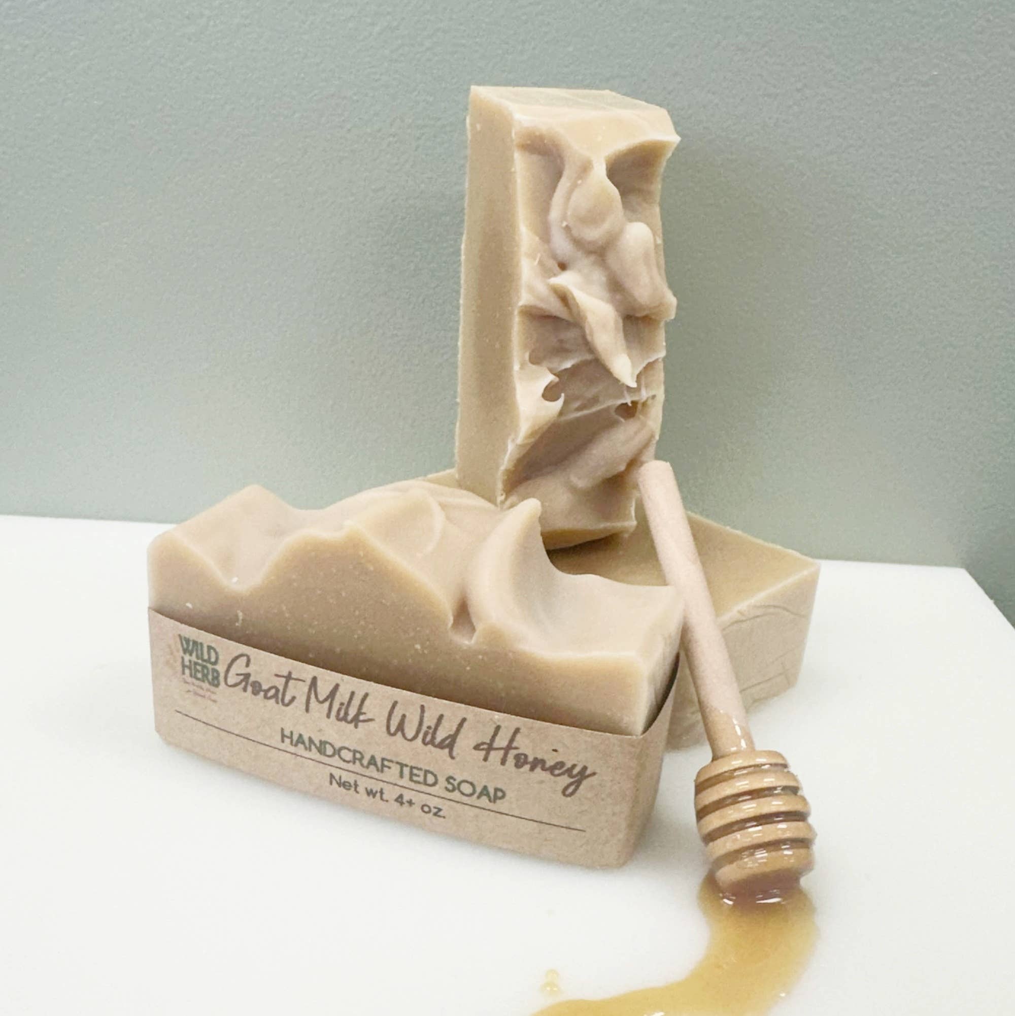 Wild Herb Soap Co - Wholesale Bar Soap - Goat Milk & Honey | Creamy Natural Soap Bar Nut Free Product1