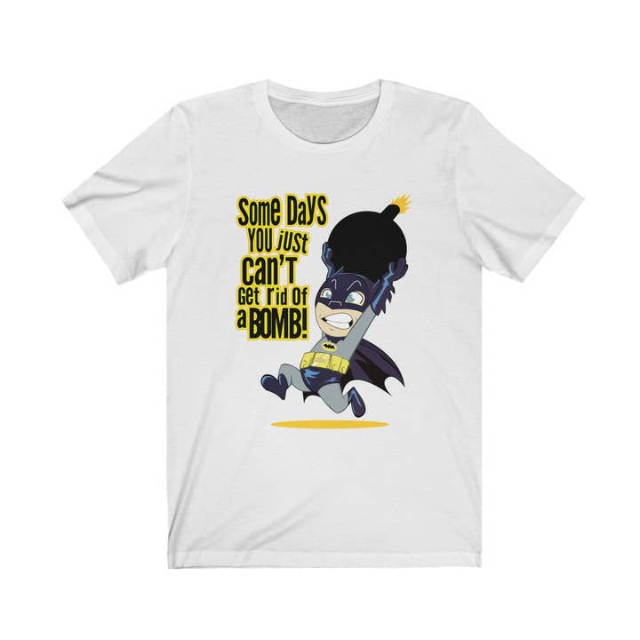 Some Days You just can't get rid of Bomb Lettering T-Shirt for wholesale by Luluizy Designs Co.