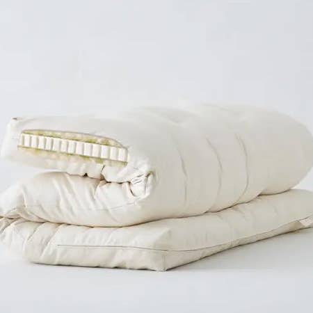 Latex and Wool Shiki Futon Mattress - 3 Inch - Medium Firm for wholesale by The Futon Shop