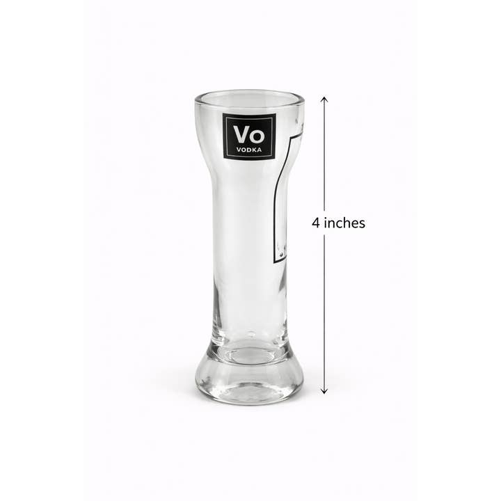 Vaso de chupito pequeño de 1 oz – Vodka | Vidrio de borosilicato para venta al por mayor de Ted Miller Innovation