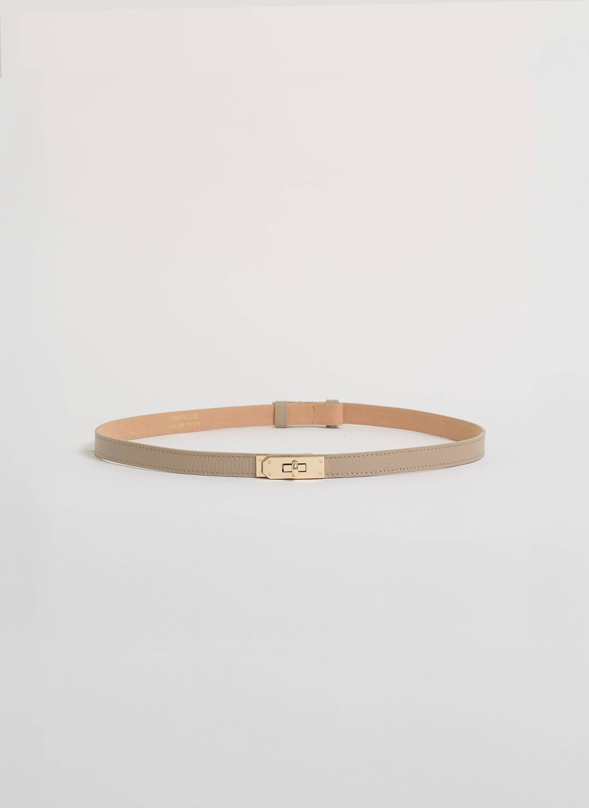 Prestige Milano - Wholesale Belt - Women's - Cintura Baronne in Pelle di Sabbia0