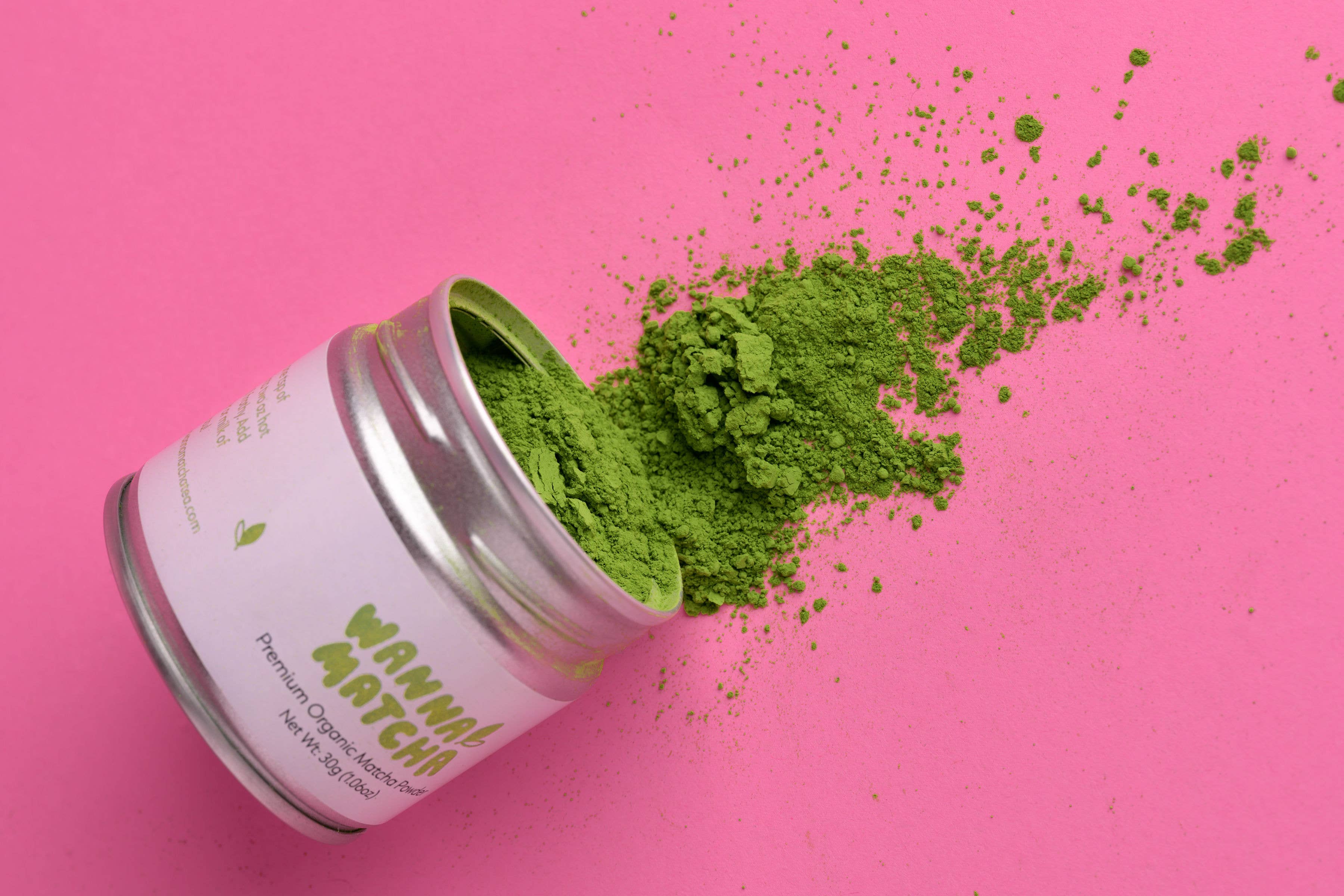 Wanna Matcha Tea - Wholesale Health/Detox Tea - Organic Japanese Matcha 30g Tin3