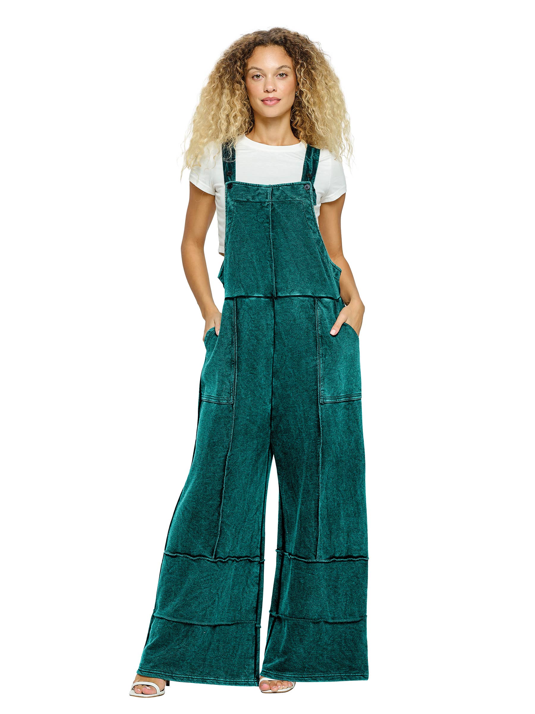 Yak & Yeti - Wholesale Overall - Dames - Over het algemeen Patchwork Stonewashed
3