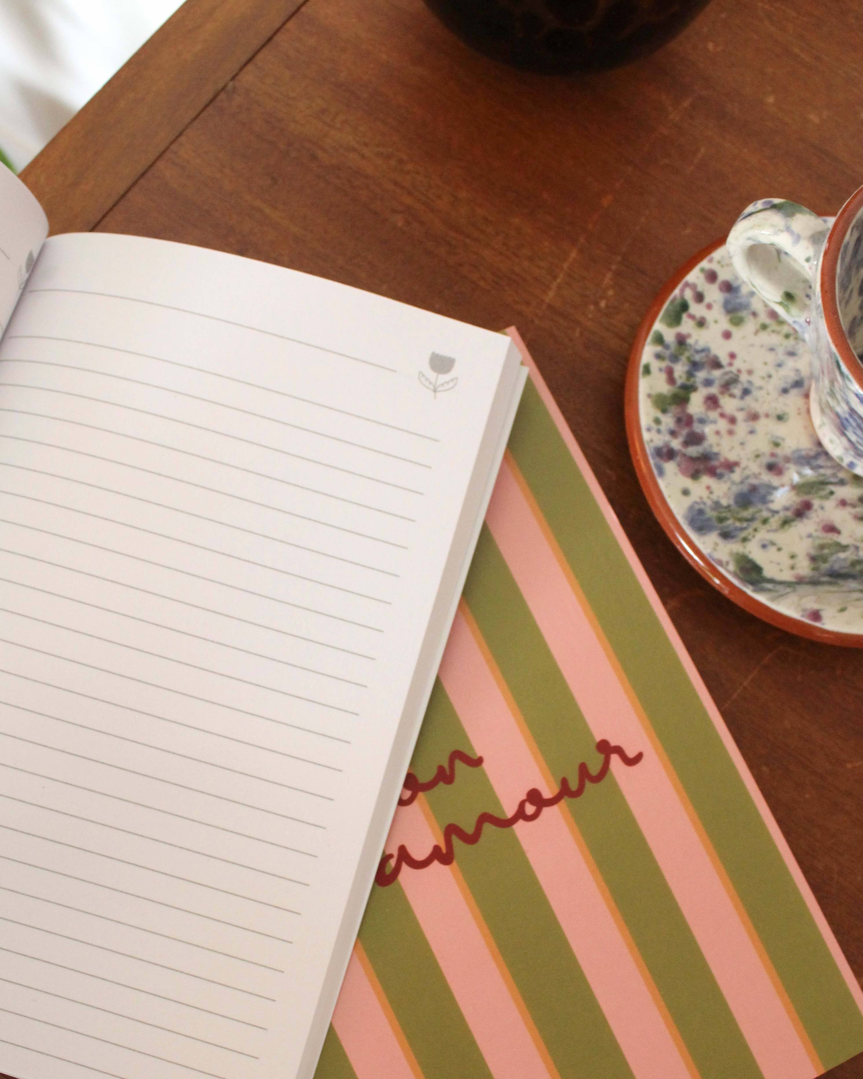 Ma Petite Vie - Wholesale Notebook - Notebook - Stripes My Love (A5 - 15 x 21 cm - 96 pages)1