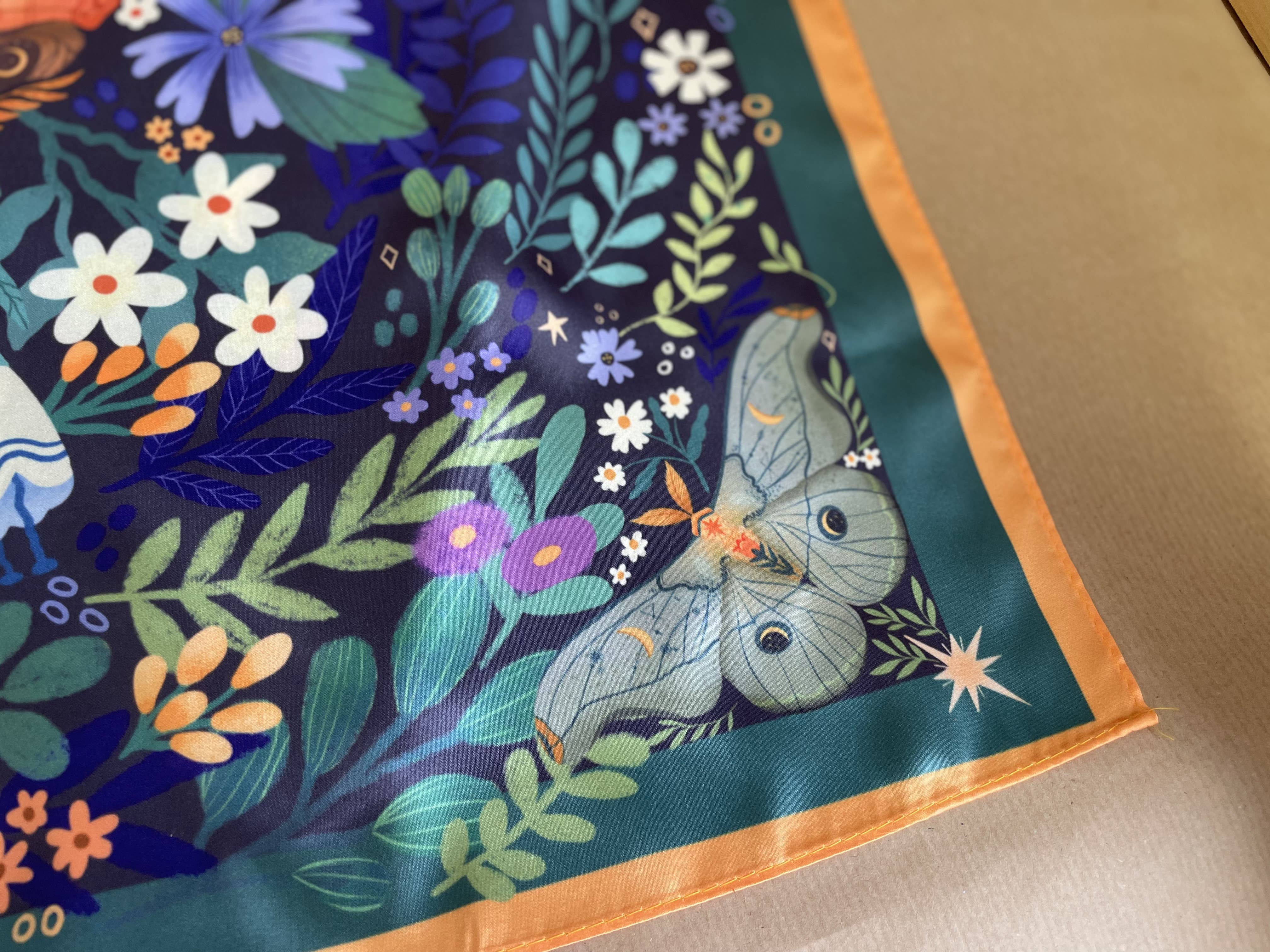 Split Moon Studios - Wholesale Scarf - Women's - Rebirth Moth Motive Scarf5