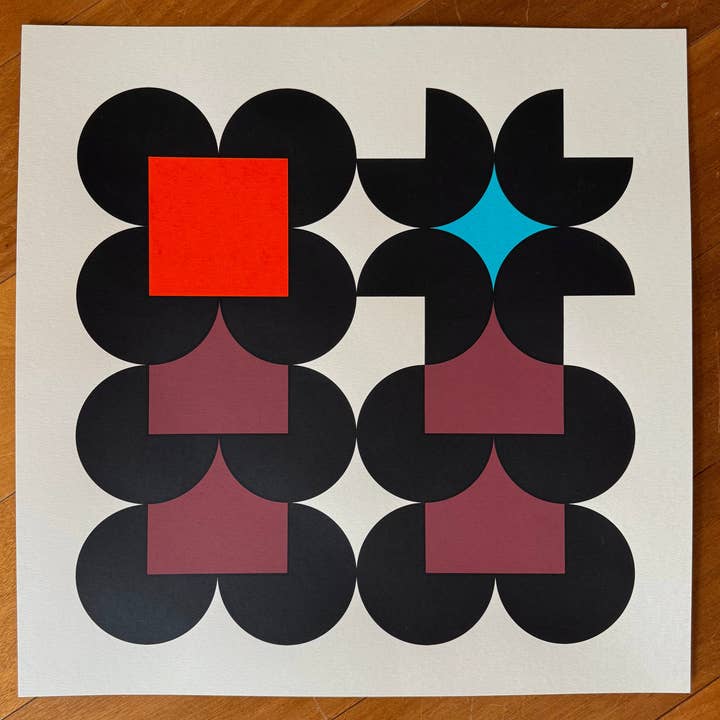 Environmental Enrichment Shapes - 'Screenprint' for wholesale by UglyFox LLC