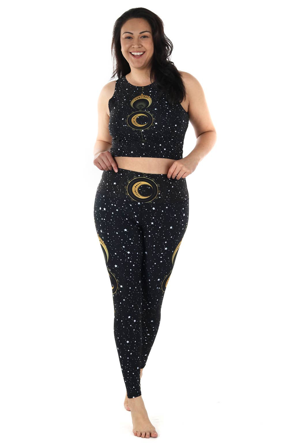 Yoga Democracy - Wholesale Athletic Top - Women's - Reversible Knot Top in Fortune Teller4