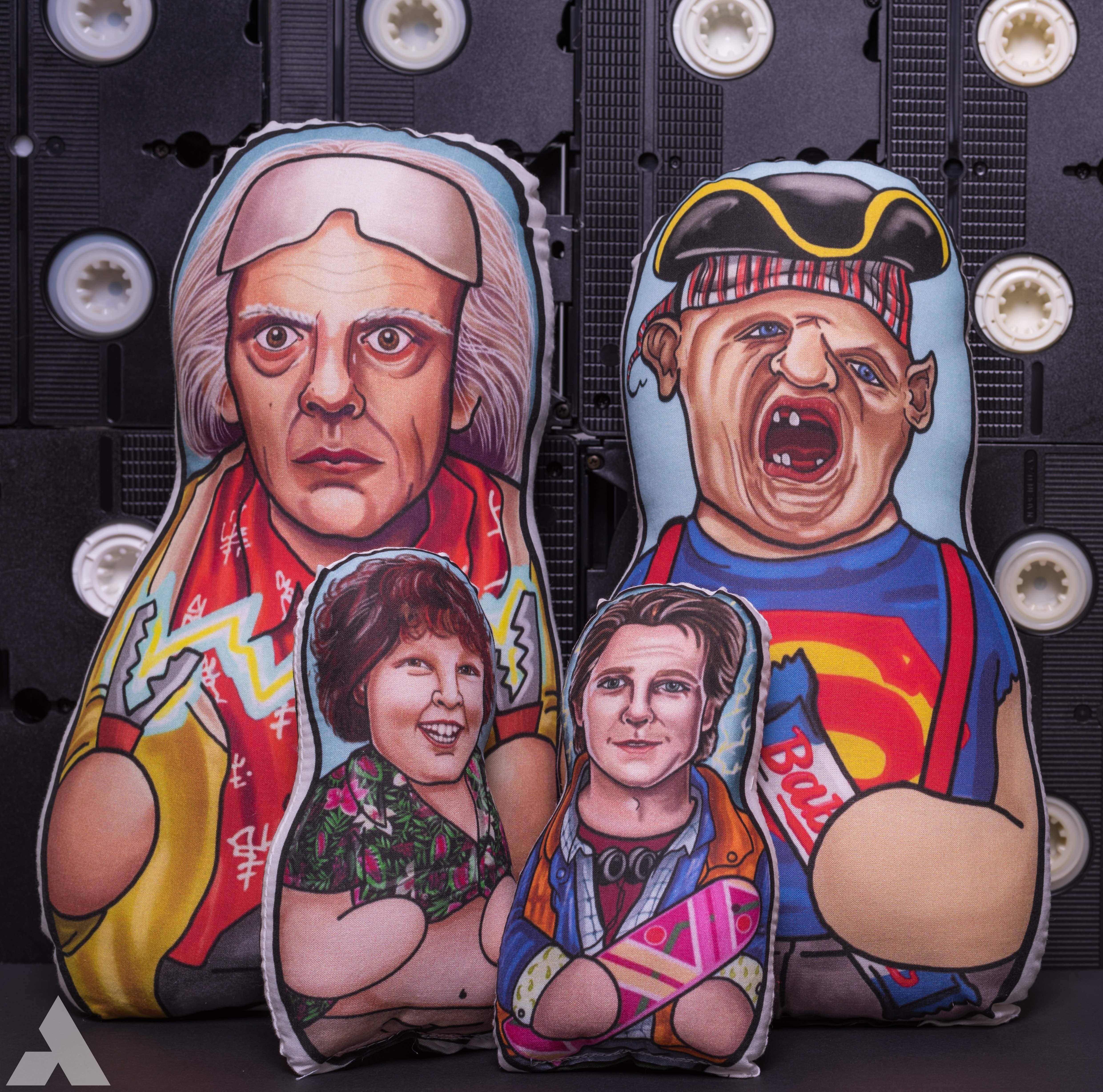 The Cuddle Cult - Wholesale Doll - Kids - Sloth and Chunk Goonies Inspired Plush Doll or Ornament Set1