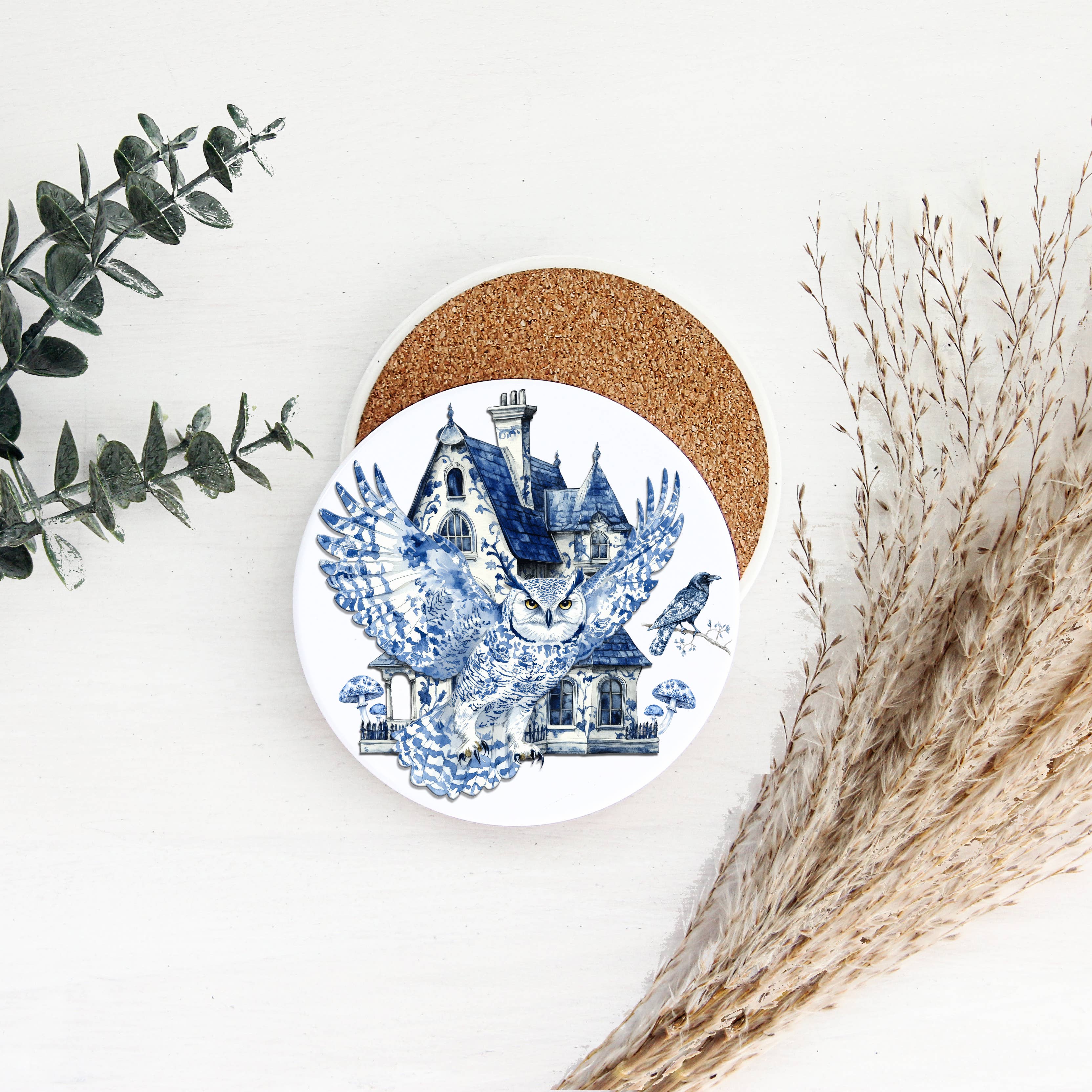 Gia Roma - Wholesale Onderzetters - Chinoiserie Halloween Onderzetters, Luxe Herfst Huisdecoraties39