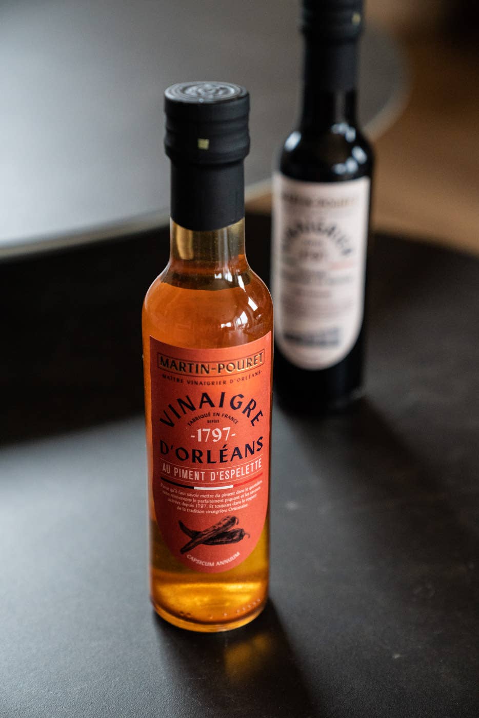 Martin-Pouret – Vinagre por atacado – Vinagre de vinho branco de Orléans com pimenta Espelette A.O.P.2